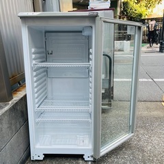 《売約済》【武蔵小山店】 レマコム　冷蔵ショーケース　冷蔵庫　ショーケース　rcs-100 100L 検　酒　日本酒　一升瓶　の画像