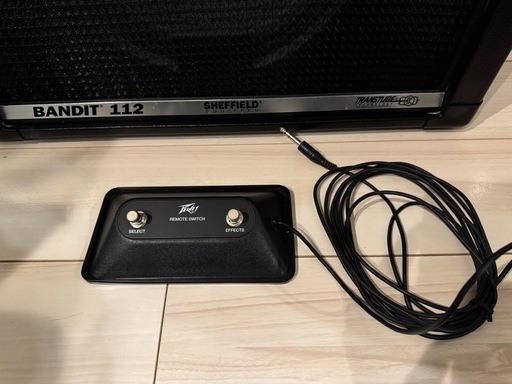 ギターアンプ PEAVEY BANDIT112 リモートスイッチ付き  