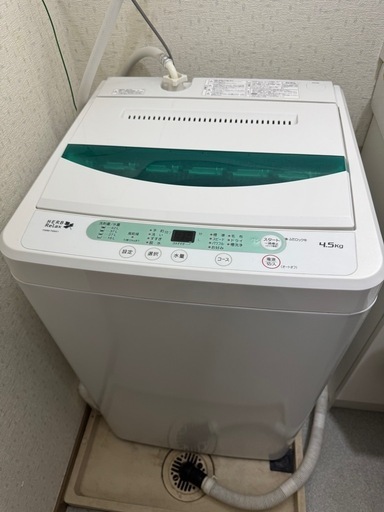 洗濯機 ヤマダ電機 HerbRelax YWM-T45A1 [製造2017年; 4.5kg]