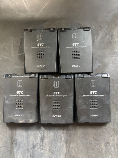 DENSO ETC車載器 デンソー アンテナ分離型　5台セット　動作確認済　DIU-5100