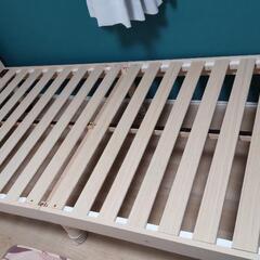 すのこベッドフレームの画像