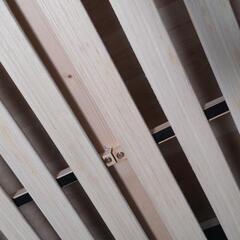 すのこベッドフレームの画像