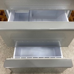 【愛品館江戸川店】保証充実 アクア 2021年製 272L 3ドア冷凍冷蔵庫 AQR-27K（S)の画像
