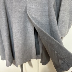 レディース コート グレーの画像
