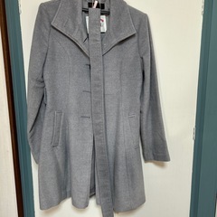 レディース コート グレーの画像