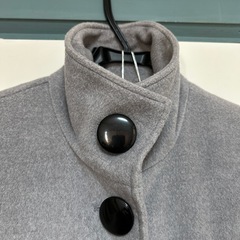 レディース コート グレーの画像