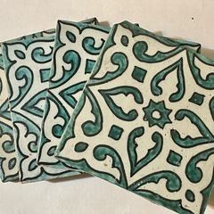 急募　ヴィンテージタイル4枚