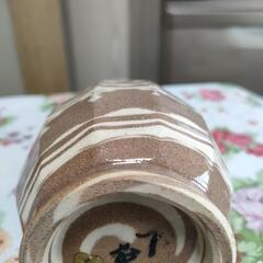 和風清水焼花瓶（一輪挿し）の画像