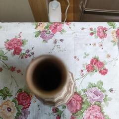 和風清水焼花瓶（一輪挿し）の画像