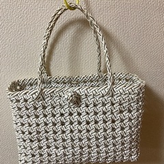 クラフトバンドで製作ししたトートバッグ