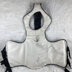 ★使用頻度少★ボディメーカー ボディプロテクター L 黒 白 リバーシブルの画像