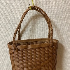 クラフトバンドで製作したトートバッグ