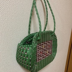 クラフトバンドで製作したトートバッグの画像