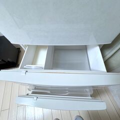 個人出品 2000年製 三菱大きい冷蔵庫 大型ファミリー用 401リットル冷蔵庫  冷凍庫 右開 ★MR-Y40X H型　の画像