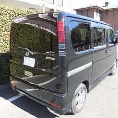 込プライス２１万７千円 バモス ４ＷＤ Ｇ(HM2) ４速ＡＴ 後期モデル 修復無し ローダウン ブラック タイベル済 検７年９月 機関良好の画像