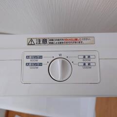 k-01 セラミックファンヒーター 動作確認済み 中古品の画像