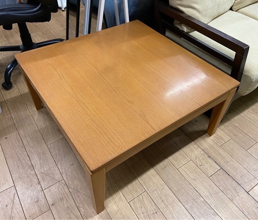 家具調こたつ 傷多め  中古
