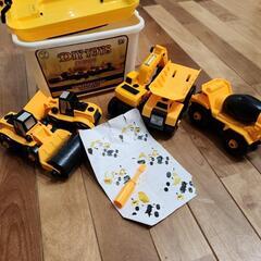 組み立て工事車両