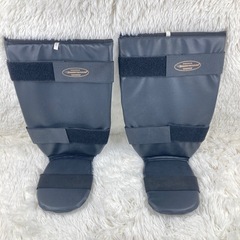★極美品★ボディメーカー レガース シン インステップ プロテクター L 黒の画像