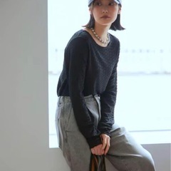 2点まとめて　globalworkロングTシャツ　Mサイズ　ブラック　イエローの画像