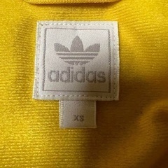希少　銀　タグold adidas 80’s トラックジャケットの画像