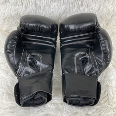 【受け渡し決定しました】 マーシャルワールド キック ボクシンググローブ Sサイズ 黒の画像