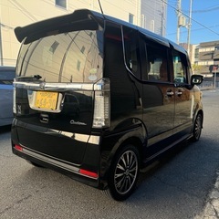 ⭐️NBOXカスタム⭐️ターボ車⭐️綺麗です！の画像
