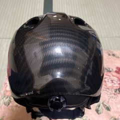スキースノボ　ゴーグル一体型ヘルメットの画像