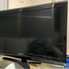 YKB/891 SHARP シャープ AQUOS LC-40W5 40V型 液晶 テレビ 2018年製 地デジ受信OK 直接引き取り歓迎 映像機器