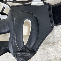 ボディメーカー インナーバー ヘッドギア キック ボクシング フリーサイズ 白の画像