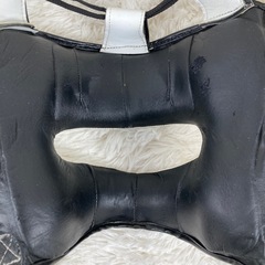 ボディメーカー インナーバー ヘッドギア キック ボクシング フリーサイズ 白の画像