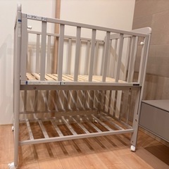 【美品】アミー べビーベッド