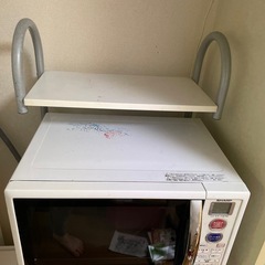 【いくらでも可能！別売相談可】電子レンジ&ラックの画像