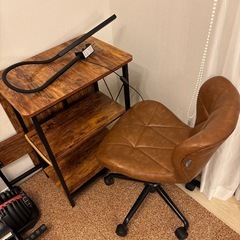 （決定）デスク　チェア　ライト　セットの画像