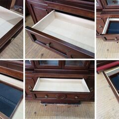 B24　カリモク家具　ドマーニ PROCEED　プロシード 飾り棚　キャビネットの画像