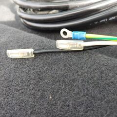 新品未使用　VCTFケーブル　電源コード　5m 3×2.0mm 125V 15A 3芯　プラグ付き　JETの画像