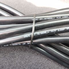 新品未使用　VCTFケーブル　電源コード　5m 3×2.0mm 125V 15A 3芯　プラグ付き　JETの画像