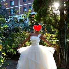 【値段下げ】ウェディングドレスお譲りしますの画像