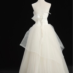 【値段下げ】ウェディングドレスお譲りしますの画像