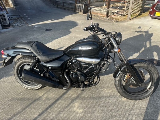 新潟市 カワサキ エリミネーター250V 98年式 黒 現車確認要