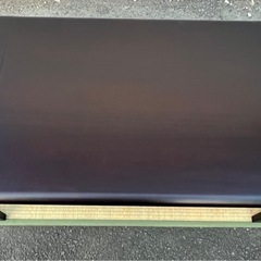 ■天童木工 Tendo 座卓 センターテーブル ローテーブル■原好輝デザイン サペリ■国産 ジャパニーズモダン レトロ ビンテージ アンティークの画像