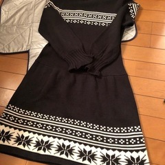 ニットワンピース