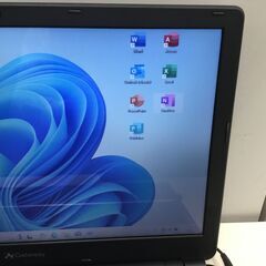 🍀本日の目玉品！超美品限定1台、早い物勝ち！🍀ノートパソコン【Gateway】 高速SSD「Win11・Office2021」管理No6の画像