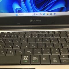 🍀本日の目玉品！超美品限定1台、早い物勝ち！🍀ノートパソコン【Gateway】 高速SSD「Win11・Office2021」管理No6の画像