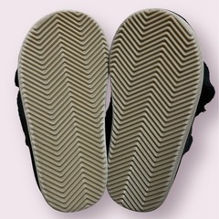 Le moir 黒 ニット編み込み ブーツ キッズ　13cm レモールの画像