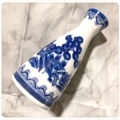 ꒰未使用꒱徳利 とっくり 陶器 大量 白青 10本セット まとめ売りの画像