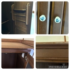 木製タンスチェスト　クローゼット　ワードローブ　の画像