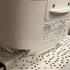 【至急の受け渡し希望⭐️】炊飯器 ホワイト AT-RM32B-WH [3合 /マイコン]の画像