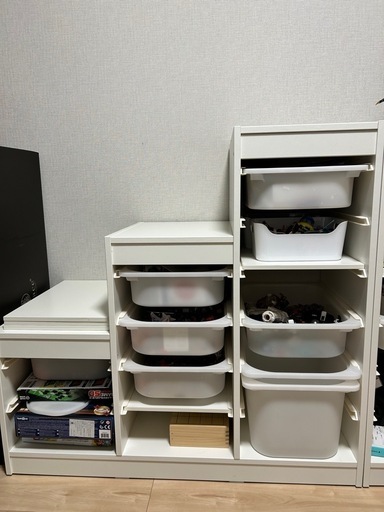 TROFAST トロファスト 収納コンビネーション, ホワイト/ホワイト, 99x44x56 cm - IKEA