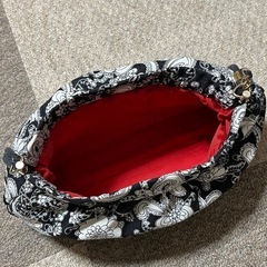 未使用　DAIA New York がま口　ハンドバッグの画像